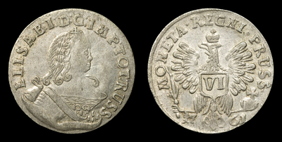 6 Грошей 1761 года