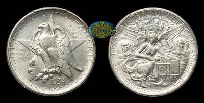 1/2 Доллара 1934 года. 