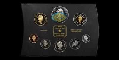 Набор из восьми монет Канады 1998 года
