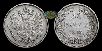 50 Пенни 1908 года, L