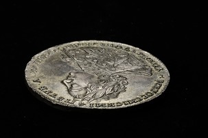 Рубль 1723 года, ОК