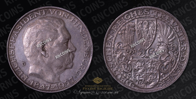 5 Рейхсмарок 1927 года (медаль-монета), D. 