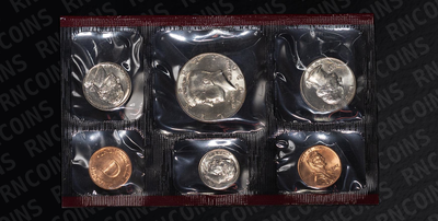 Набор из 6 монет 1987 года, США
