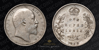 Рупия 1906 года