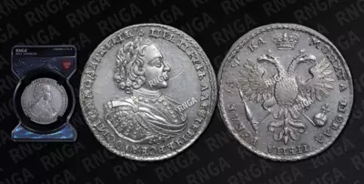 Рубль 1721 года, К