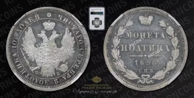 Полтина 1856 года, СПБ ФБ