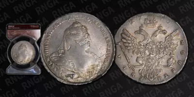 Рубль 1740 года