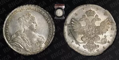 Рубль 1738 года, СПБ