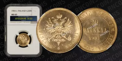 20 Марок 1904 года, L