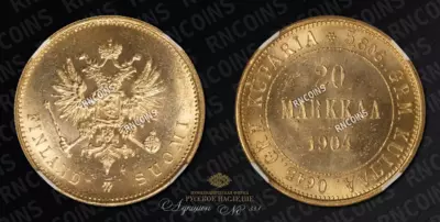 20 Марок 1904 года, L