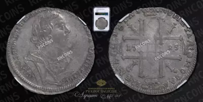 Рубль 1725 года, ОК