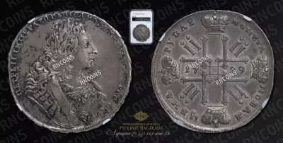 Рубль 1729 года