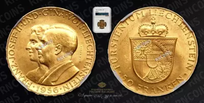 50 Франков 1956 года, 