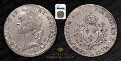 Экю 1758 года, А