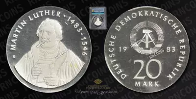 20 Марок 1983 года, R 