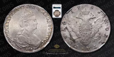 Рубль 1781 года, СПБ ИЗ