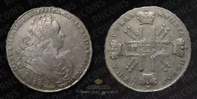 Рубль 1728 года
