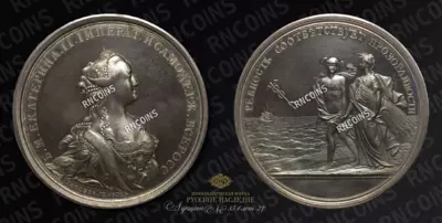 Медаль без даты (1766 год) 