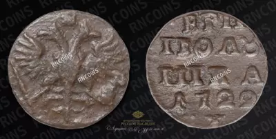 Полушка 1722 года