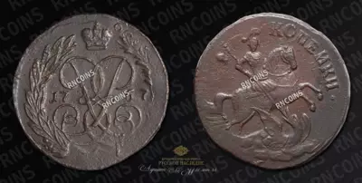2 Копейки 1757 года