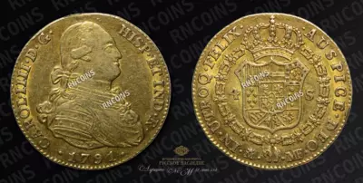 4 Эскудо 1791 года, S