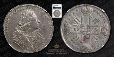 Рубль 1729 года
