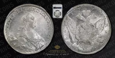 Рубль 1773 года, СПБ ТИ ФЛ