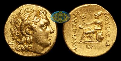 Статер. Фракийское царство, Лисимах, 305-282 гг. до н.э