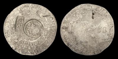Ефимок с признаком 1655 года на Талере 1631 года