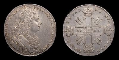 Рубль 1727 года