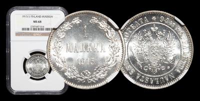 Марка 1915 года, S