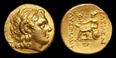 Статер. Фракийское царство, Лисимах, 305-282 гг. до н.э