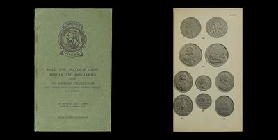 Christie's, London. “Gold and Platinum Coins, Medals and Medallions from the Important Collection of the Grand Duke George Michailovitch of Russia“ July 3, 1950, London