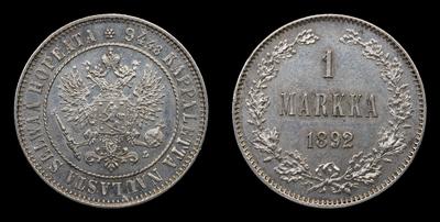 Марка 1892 года, L