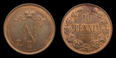 10 Пенни 1912 года