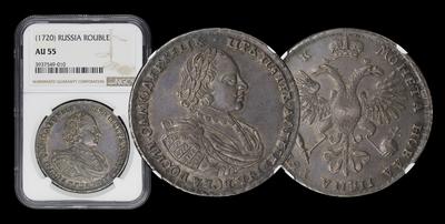 Рубль 1720 года