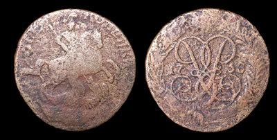 2 Копейки 1758 года