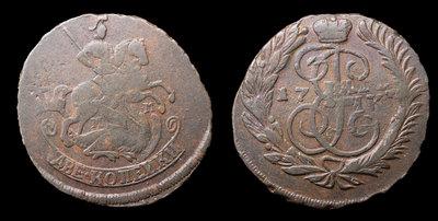 2 Копейки 17.. (предположительно 1764 года), ММ
