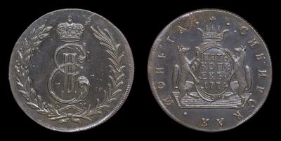 5 Копеек 1774 года, КМ 