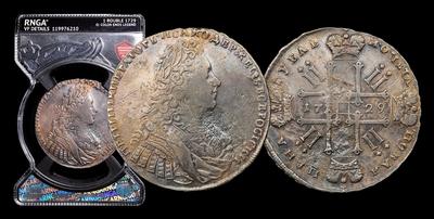 Рубль 1729 года