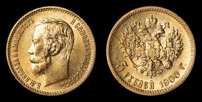 5 Рублей 1900 года, ФЗ