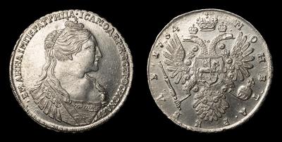 Рубль 1734 года