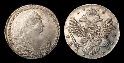 Рубль 1738 года