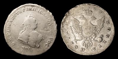 Полтина 1743 года, ММД