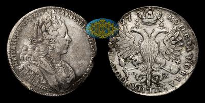 Полтина 1727 года, СПБ