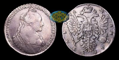 Рубль 1734 года