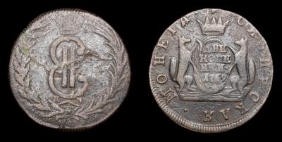 2 Копейки 1769 года, КМ 