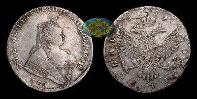 Рубль 1751 года, ММД