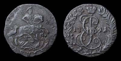 Денга 1791 года, КМ