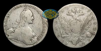 Рубль 1767 года, ММД EI